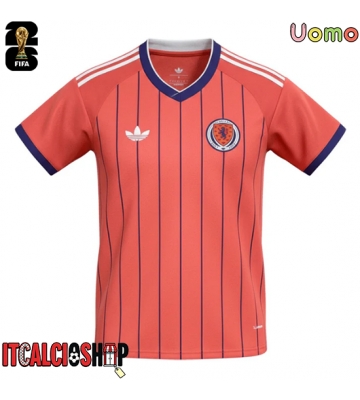 Scozia Seconda Maglia Mondiali 2026 Manica Corta